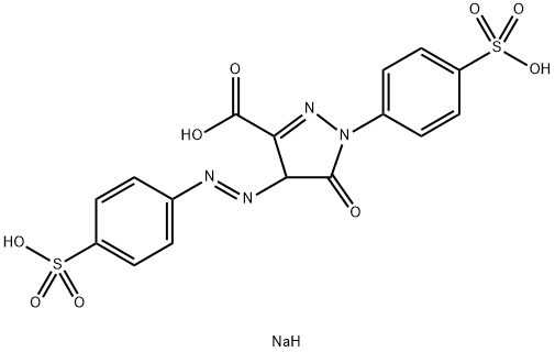 Tartrazine Structure