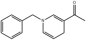 1-Benzyl-3-acetyl-1,4-dihydropyridine Struktur