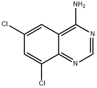 6,8-二氯喹唑啉-4-胺 结构式