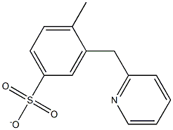 2-PYRIDYLMETHYL TOLUENE-4-SULFONATE Structure