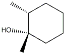 trans-1,2-dimethyl cyclohexanol Struktur