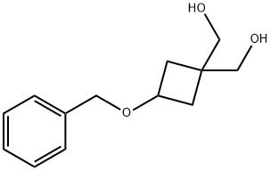 (3-(苄氧基)环丁烷-1,1-二基)二甲醇, 20061-24-9, 结构式