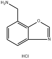 7-(氨甲基)苯并噁唑盐酸盐,2006276-90-8,结构式