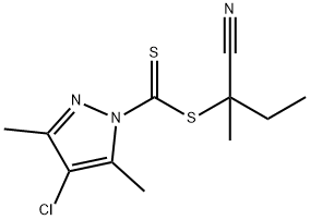 2052159-02-9 2-氰基丁烷-2-基4-氯-3,5-二甲基-1H-吡唑-1-二硫代酸酯