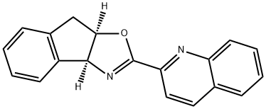 (3aS,8aR)- 3a,8a-dihydro-2-(2-
quinolinyl)-8H-Indeno[1,2-d]oxazole, 2055935-90-3, 结构式