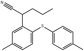 2088823-47-4 2-(5-methyl-2-(p-tolylthio)phenyl)pentanenitrile
