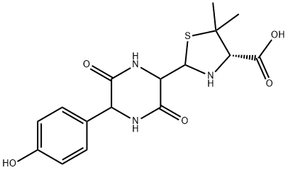 Amoxicillin EP Impurity C Struktur