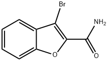 3-溴苯并呋喃-2-甲酰胺, 2090469-43-3, 结构式