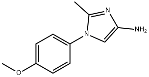 1-(4-methoxyphenyl)-2-methyl-1H-imidazol-4-amine|