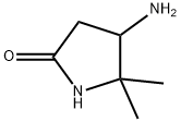4-AMINO-5,5-DIMETHYLPYRROLIDIN-2-ONE, 2092756-44-8, 结构式