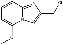 2-(chloromethyl)-5-methoxyimidazo[1,2-a]pyridine Struktur