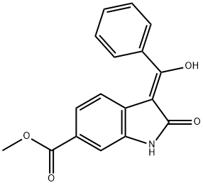 尼达尼布杂质8 结构式