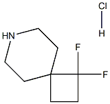 1,1-difluoro-7-azaspiro[3.5]nonane hydrochloride Structure