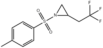 1-对甲苯磺酰基-2-(2,2,2-三氟乙基)氮杂环丙烷, 2101812-74-0, 结构式