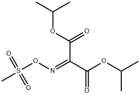 DIISOPROPYL 2-(((METHYLSULFONYL)OXY)IMINO)MALONATE, 2103906-29-0, 结构式