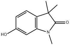 6-Hydroxy-1,3,3-trimethyl-1,3-dihydroindol-2-one Structure