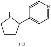 4-(pyrrolidin-2-yl)pyridine dihydrochloride Structure