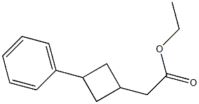 ethyl 2-(3-phenylcyclobutyl)acetate,2120903-56-0,结构式