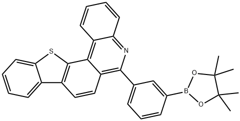 2125447-50-7 6-(3-(4,4,5,5-四甲基-1,3,2-二氧硼戊环-2-基)苯基)苯并[4,5]噻唑并[3,2-K]菲啶