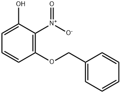 3-(Benzyloxy)-2-nitrophenol Struktur