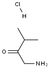 1-AMINO-3-METHYLBUTAN-2-ONE HYDROCHLORIDE, 21419-25-0, 结构式