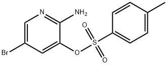 2-AMINO-5-BROMO-3-PYRIDINOL 3-(4-METHYLBENZENESULFONATE), 2149574-31-0, 结构式