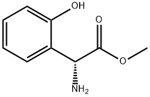METHYL (2R)-2-AMINO-2-(2-HYDROXYPHENYL)ACETATE 结构式