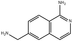 1-AMINO-6-ISOQUINOLINEMETHANAMINE, 215454-95-8, 结构式