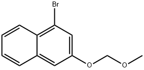 1-bromo-3-(methoxymethoxy)naphthalene, 2158303-49-0, 结构式