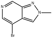 4-溴-2-甲基-2H-吡唑并[3,4-C]吡啶, 2177257-61-1, 结构式