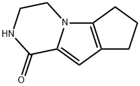 2,3,4,6,7,8-六氢-1H-环戊二烯并[4,5]吡咯并[1,2-A]吡嗪-1-酮, 2180068-03-3, 结构式