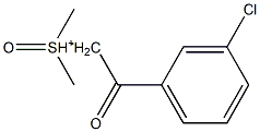 Dimethylsulfoxonium-3-(chloro)benzoylmethylide Structure