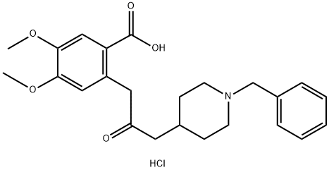 Donepezil Impurity 17 HCl Structure