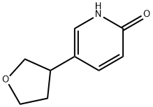 5-(tetrahydrofuran-3-yl)pyridin-2-ol Structure