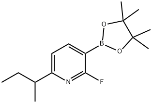 2222996-32-7 6-(sec-butyl)-2-fluoro-3-(4,4,5,5-tetramethyl-1,3,2-dioxaborolan-2-yl)pyridine