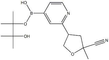 2223005-44-3 2-[(5'-Methyl-5'-cyano)tetrahydrofuran-3-yl]pyridine-4-boronic acid pinacol ester