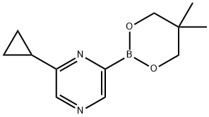 2223011-39-8 6-Cyclopropylpyrazine-2-boronic acid neopentylglycol ester
