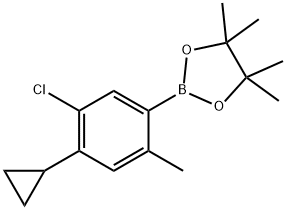 2223031-72-7 3-Chloro-6-methyl-4-cyclopropylphenylboronic acid pinacol ester