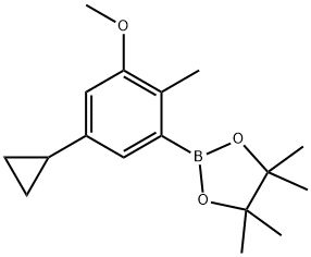 2223035-96-7 2-Methyl-3-methoxy-5-cyclopropylphenylboronic acid pinacol ester