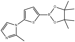 2223039-66-3 5-(2-Methylimidazol-1-yl)thiophene-2-boronic acid pinacol ester