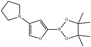 4-(Pyrrolidino)furan-2-boronic acid pinacol ester|