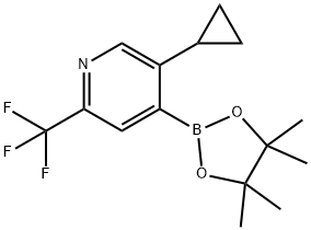 2223047-92-3 5-Cyclopropyl-2-trifluoromethylpyridine-4-boronic acid pinacol ester