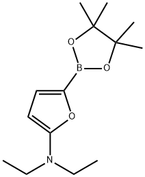 5-(Diethylamino)furan-2-boronic acid pinacol ester Structure