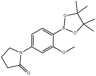 2-Methoxy-4-(pyrrolidinon-1-yl)phenylboronic acid pinacol ester|