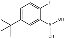 (5-叔丁基-2-氟苯基)硼酸, 2225155-59-7, 结构式