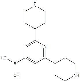 2225176-27-0 2,6-Di(piperidin-4-yl)pyridine-4-boronic acid