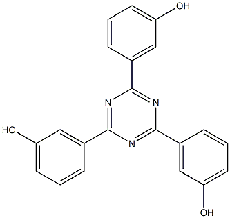 3,3',3''-(1,3,5-triazine-2,4,6-triyl)triphenol,2225834-22-8,结构式