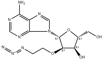 2'-O-(2-Cyanoethyl)adenosine 结构式