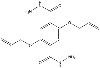 2,5-bis(allyloxy)terephthalohydrazide Struktur