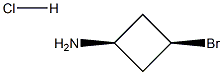 cis-3-bromocyclobutan-1-amine hydrochloride Structure